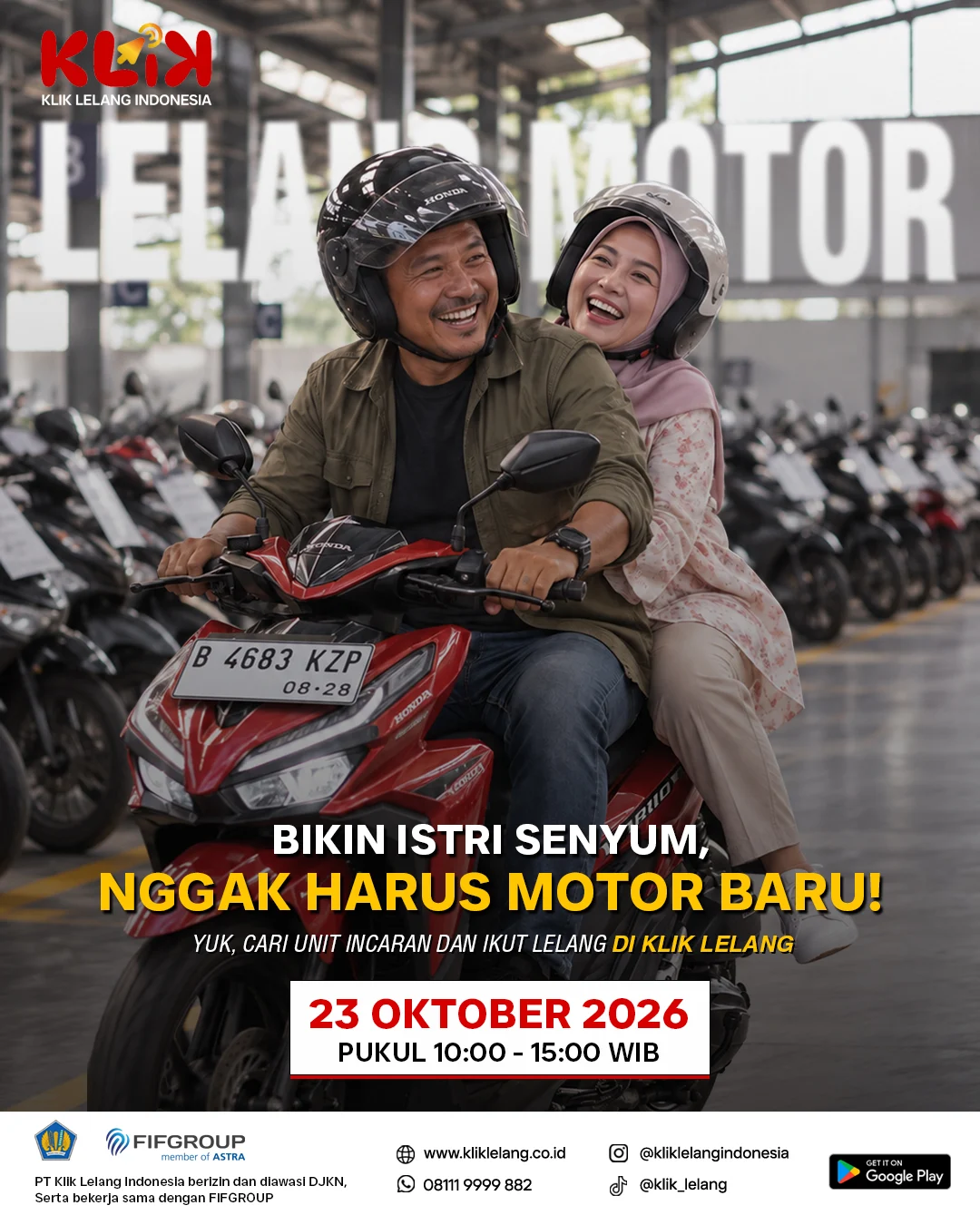 Klik Lelang feed post 1