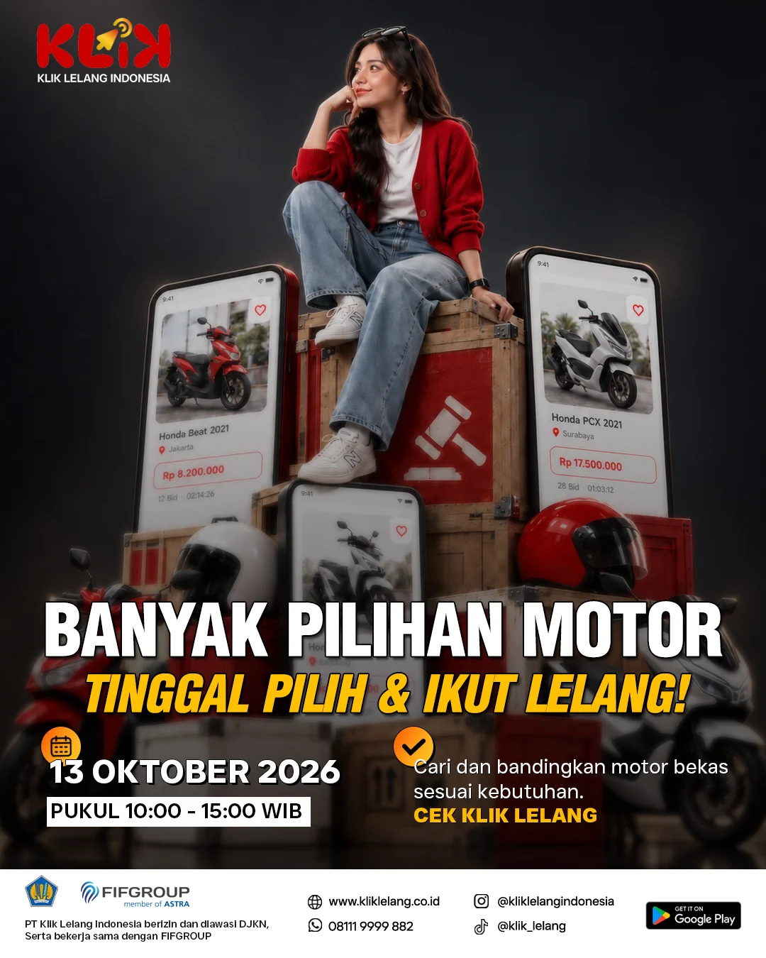 Klik Lelang feed post 6